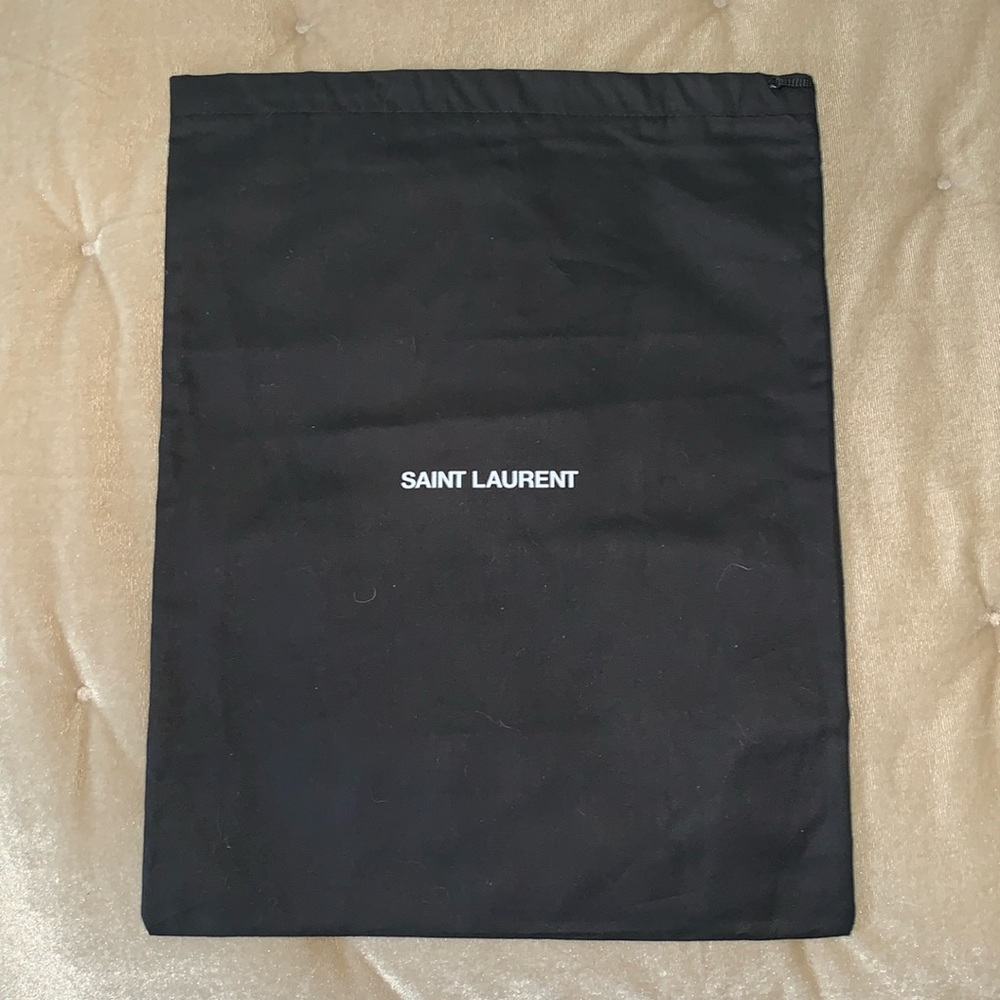 Saint Laurent authentic L dust bag 12” x 16”